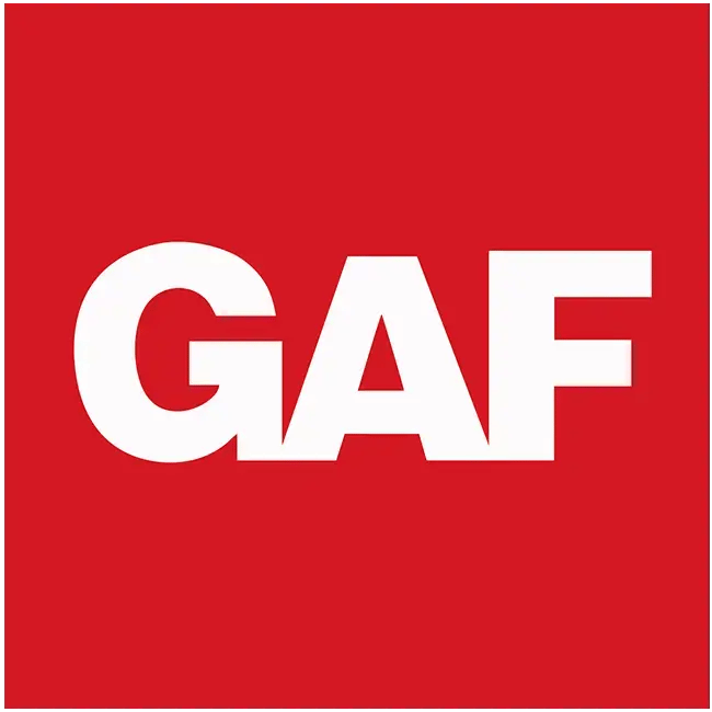 GAF roofing logo