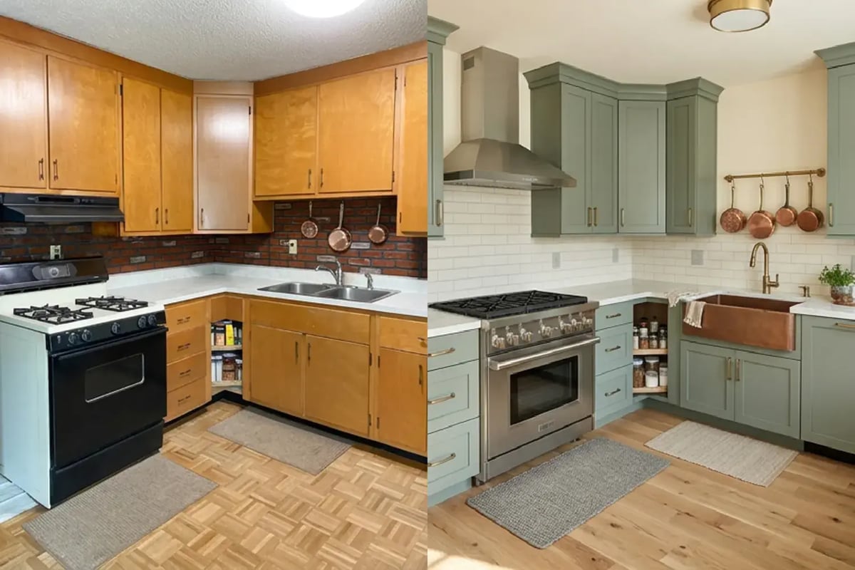 Modern Farmhouse Kitchen Remodel by Hybrid Renovations project photo