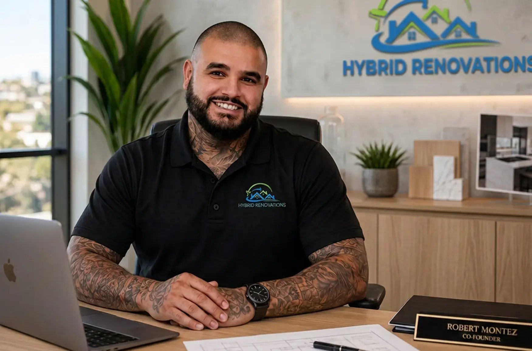 Rober Montez, Hybrid Renovations co-founder, serving residential homes in LA and Orange County