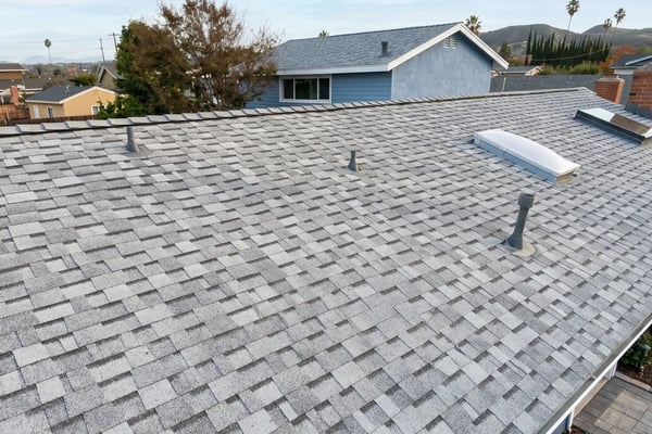 Sierra Gray Shingle Roof on New Radiant Deck in Orange